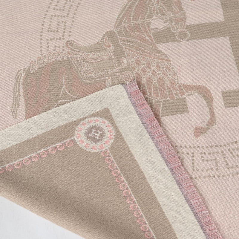 EXTREE Scarfs for Women Pashmina Silky Shawl Wrap for Evening Dressing Blanket Open Front Poncho Cape - Image 4